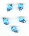 5 10x6mm Preciosa Aqua Tear Drops